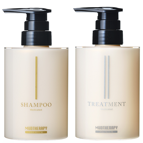 プレミアムマッド ヘアケアセット(シャンプー300ml＆トリートメント300ｇ)【20%OFF】